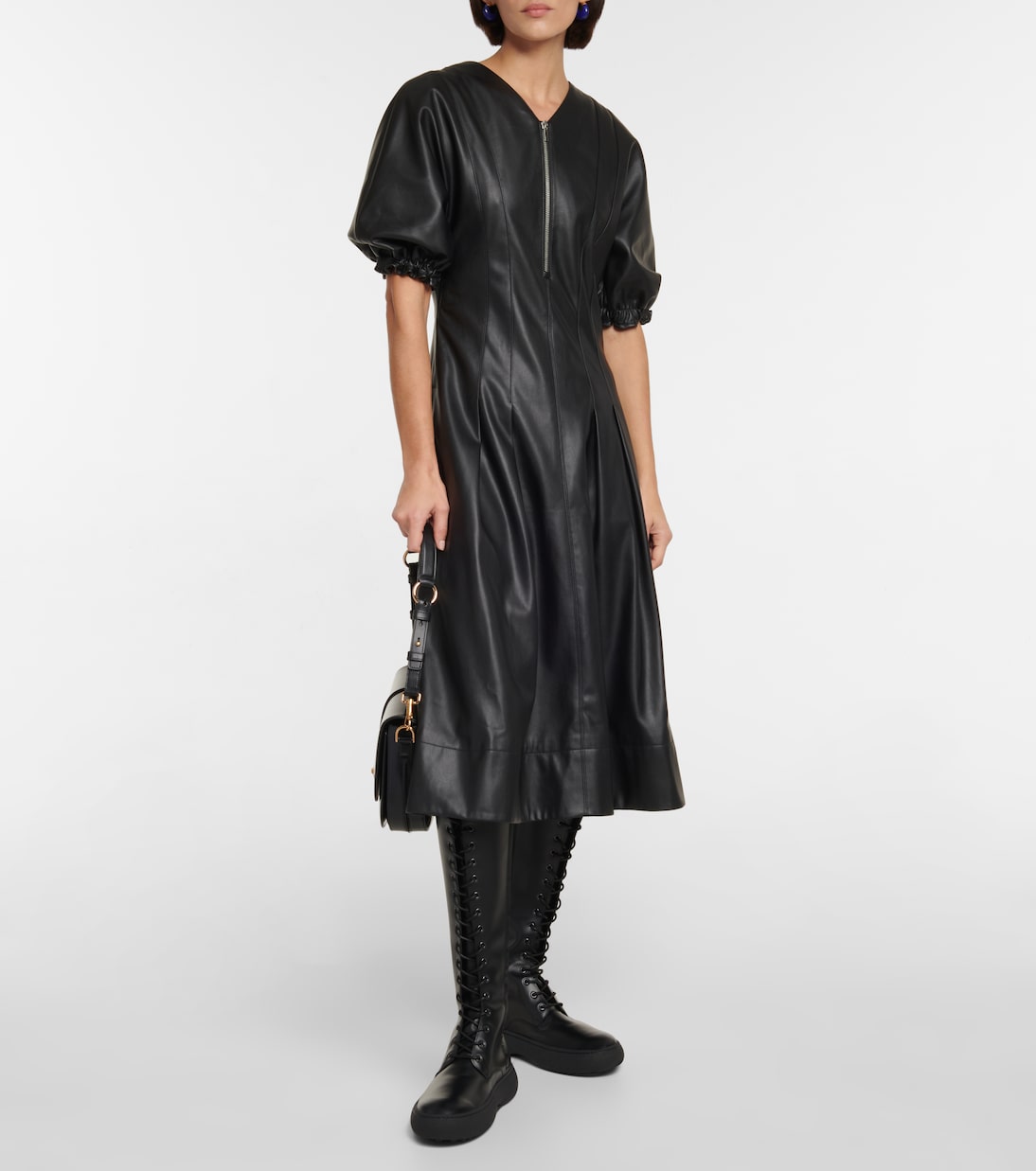 Botas altas de piel con cordones | Tod's