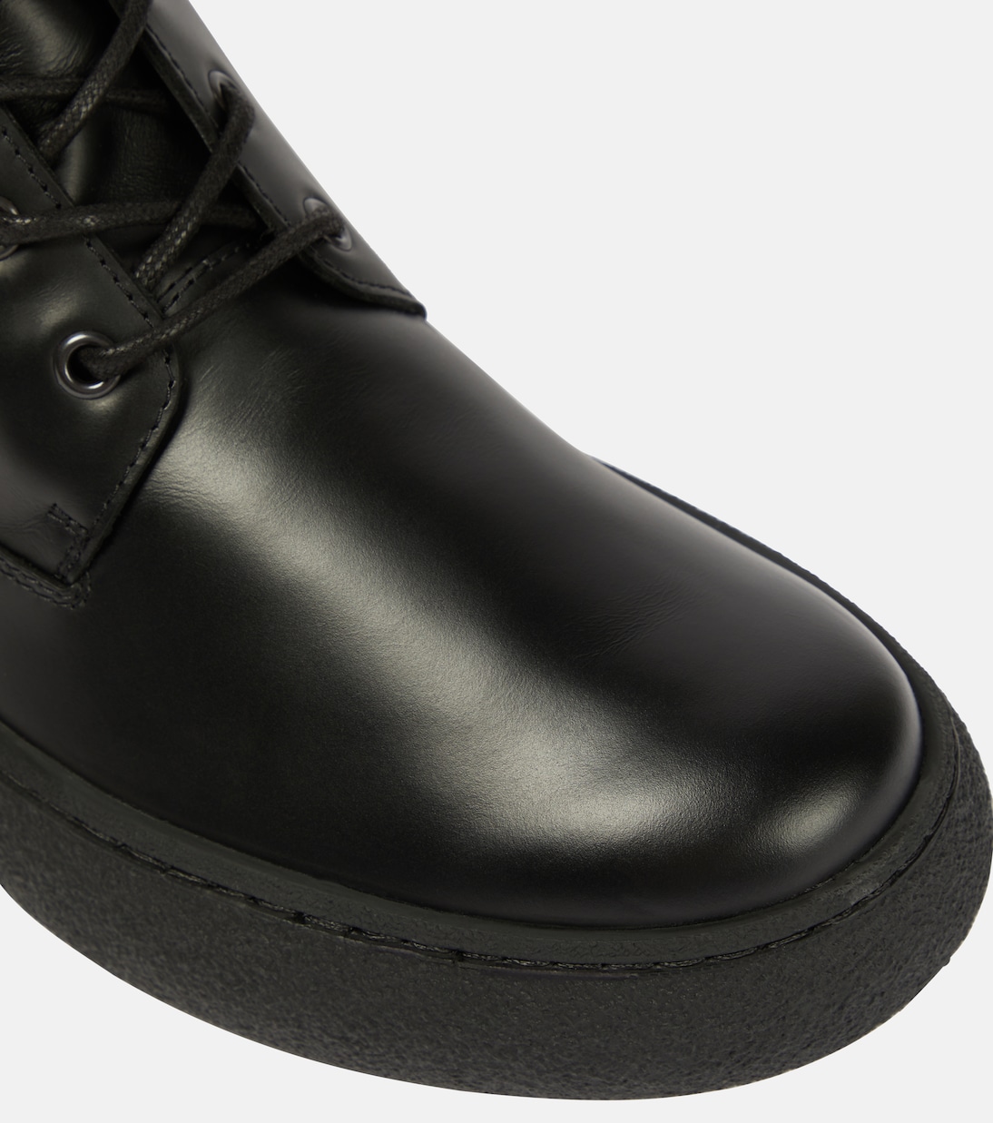 Botas altas de piel con cordones | Tod's