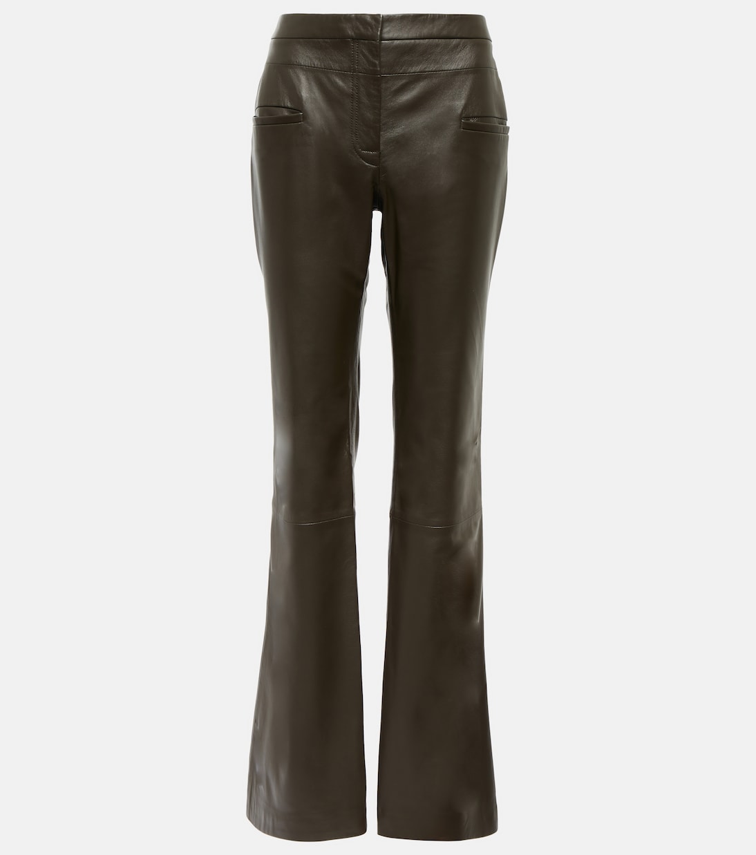 Serge leather bootcut pants | Altuzarra