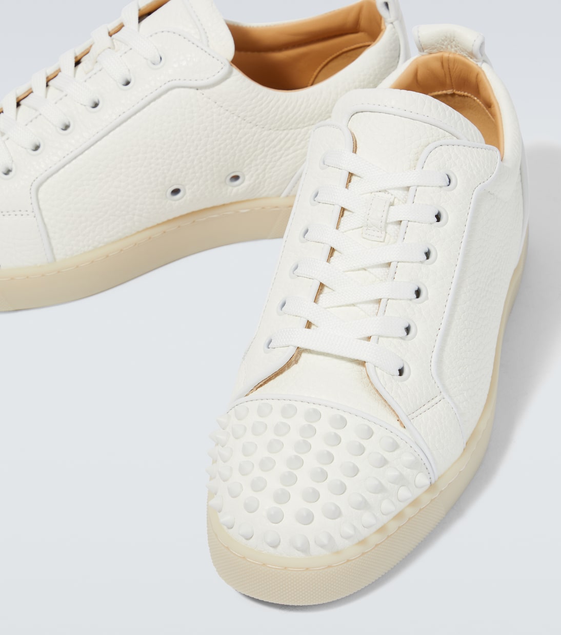 Sneakers Louis Junior Spikes in pelle | Christian Louboutin