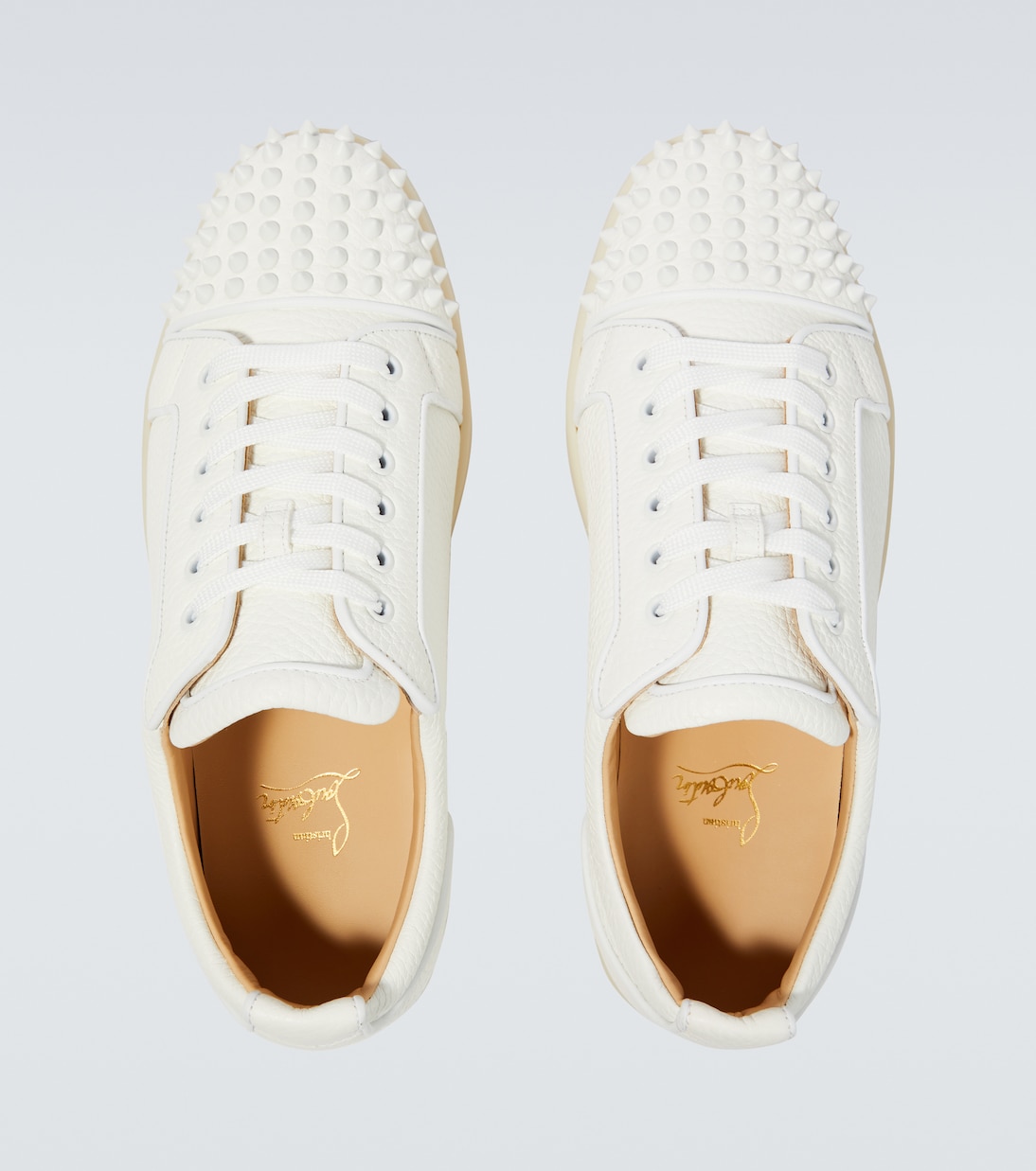 Sneakers Louis Junior Spikes in pelle | Christian Louboutin