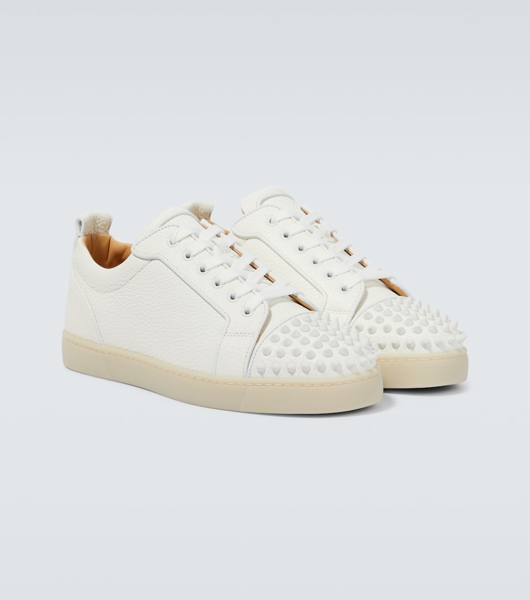 Sneakers Louis Junior Spikes in pelle | Christian Louboutin
