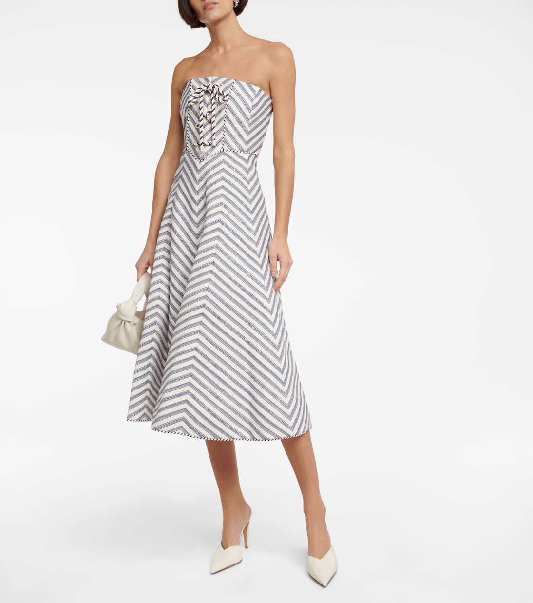 Abito midi High Tide Laced | Zimmermann