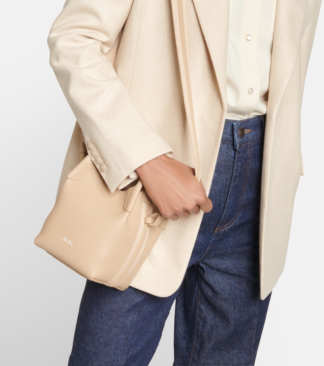 Borsa a tracolla Bale Micro in pelle | Loro Piana