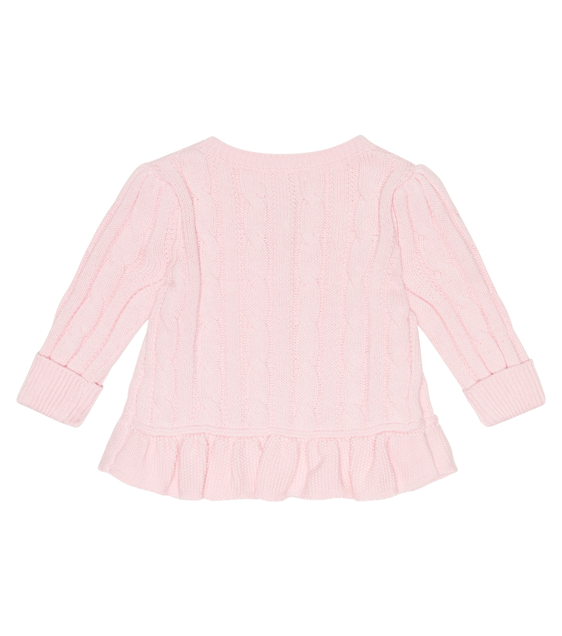 Baby - Cardigan in cotone a trecce | Polo Ralph Lauren Kids
