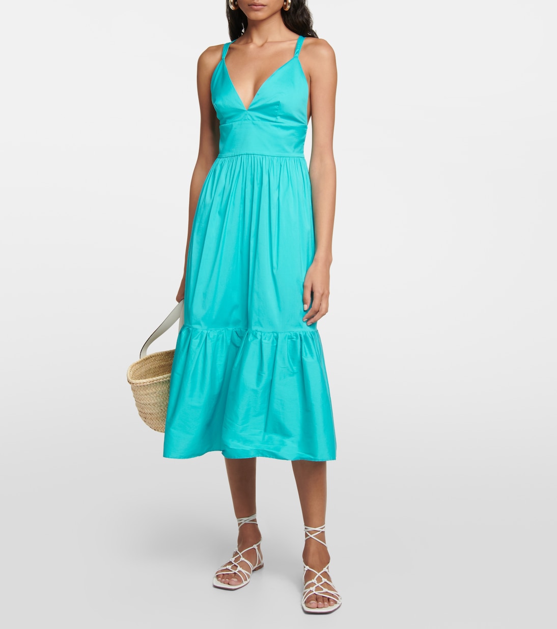 Aquila poplin midi dress | Max Mara