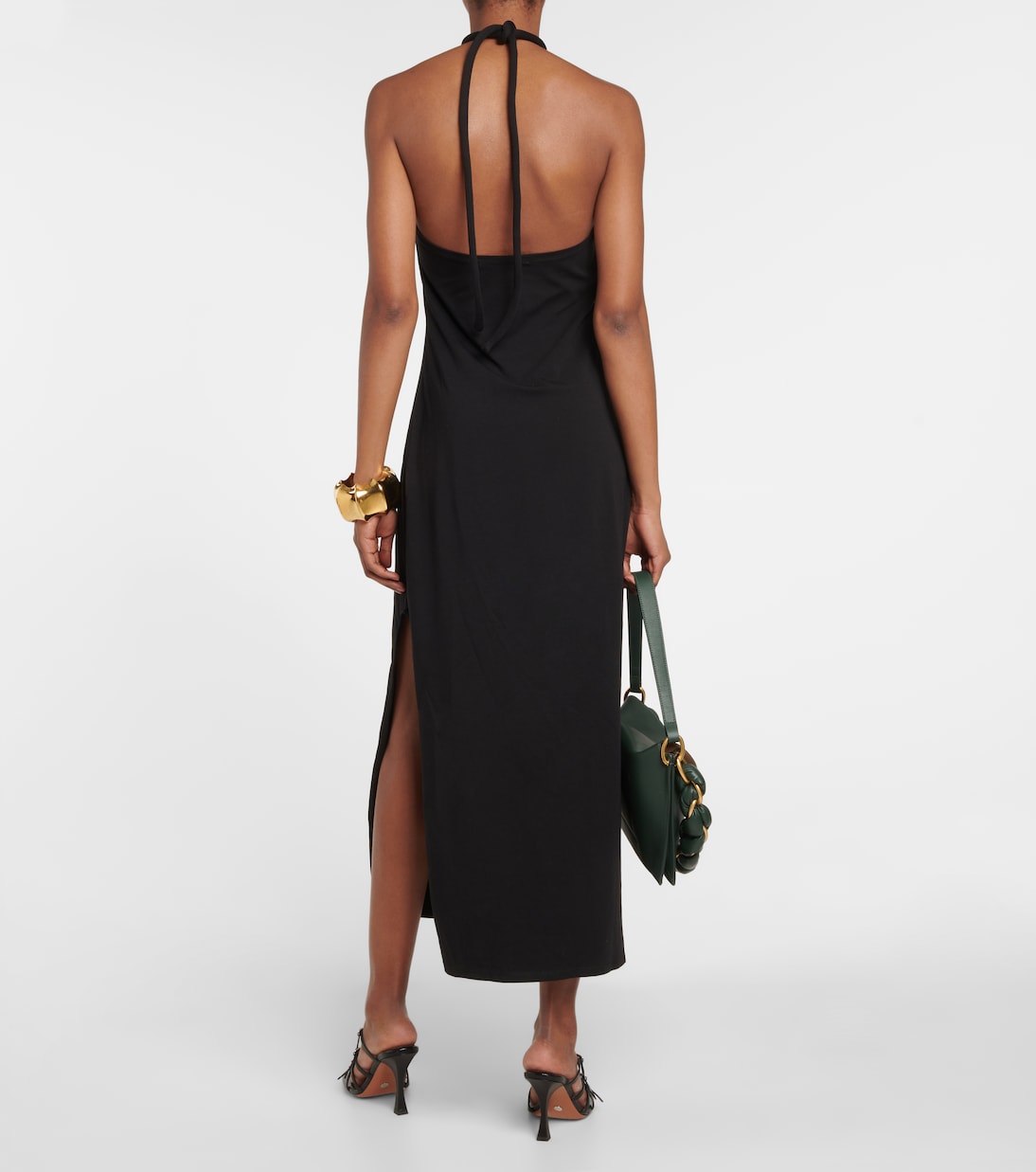 Vestido midi en jersey de algodón | Proenza Schouler