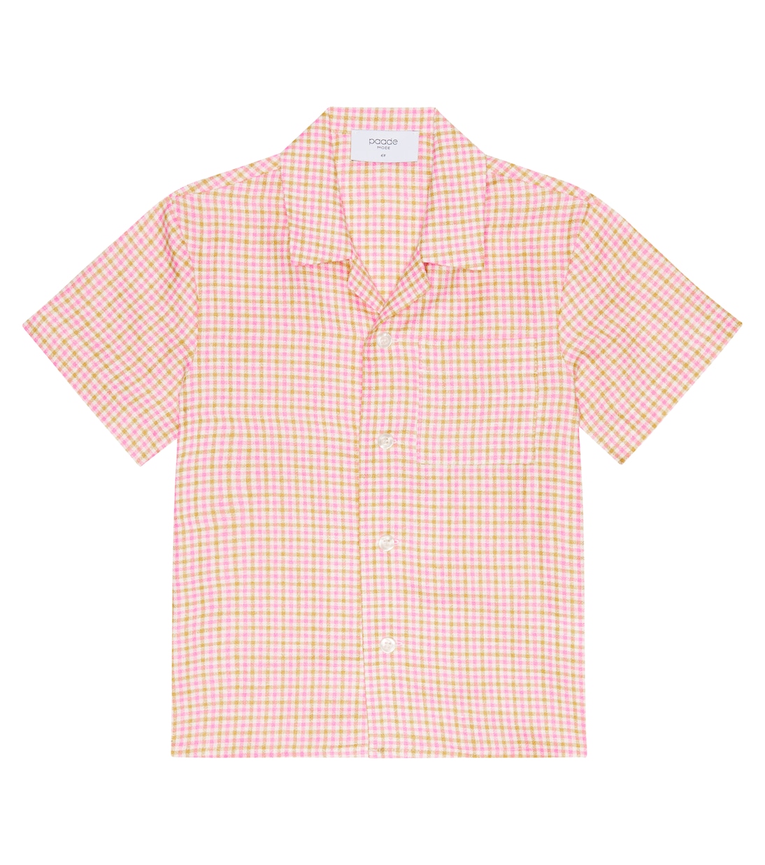 Lex checked linen shirt | Paade Mode