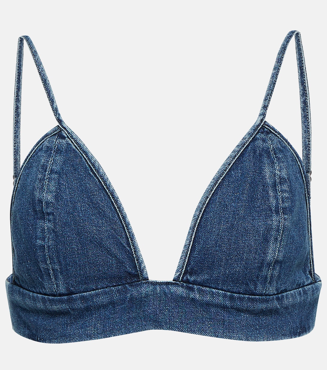 Denim bralette | Agolde