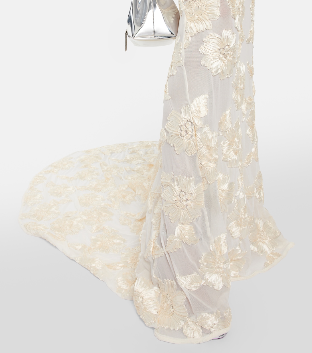 Besticktes Midikleid | Rotate