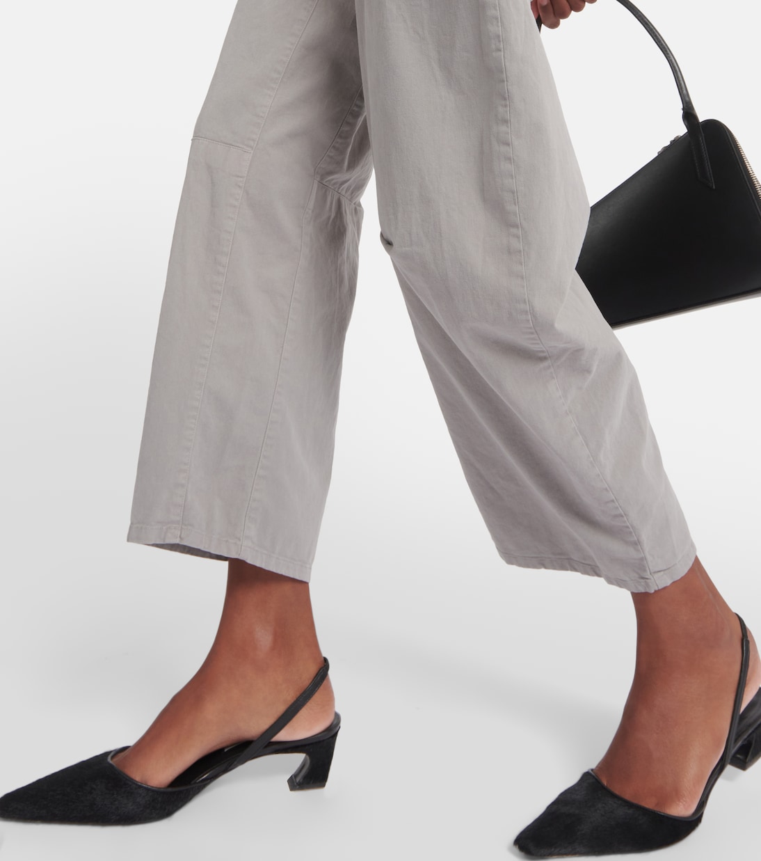 Pantalones Altos de Twill Modernos para Jóvenes por Nili Lotan