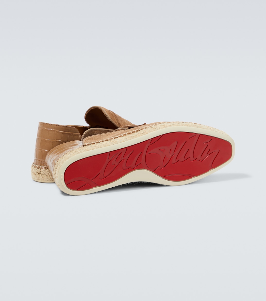 Paquepapa No Back suede espadrilles | Christian Louboutin