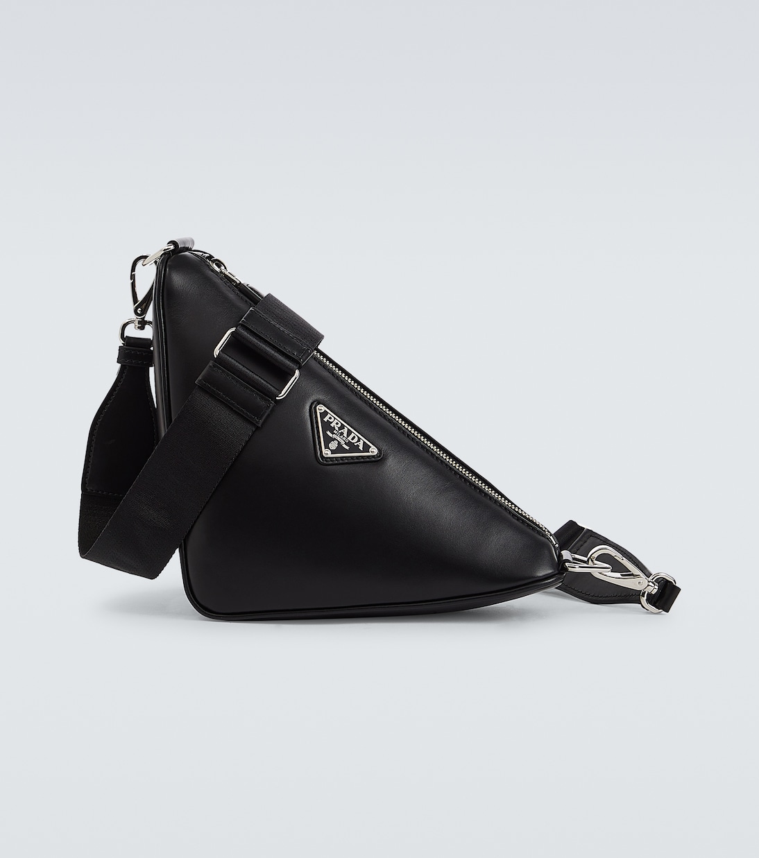 Messenger Bag Triangle aus Leder | Prada