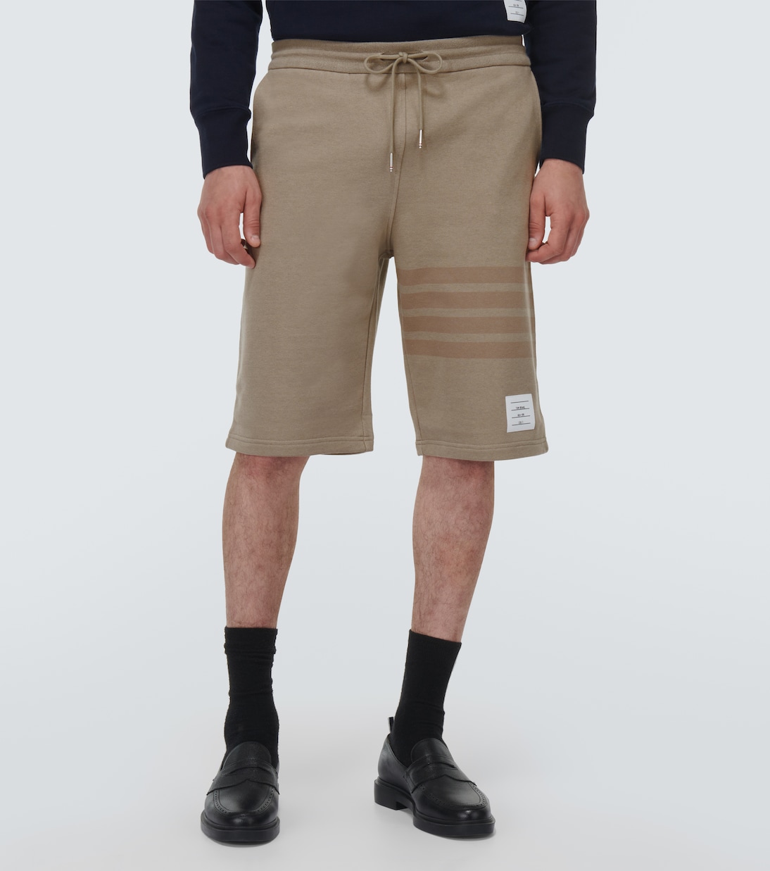 Shorts 4-Bar de algodón | Thom Browne