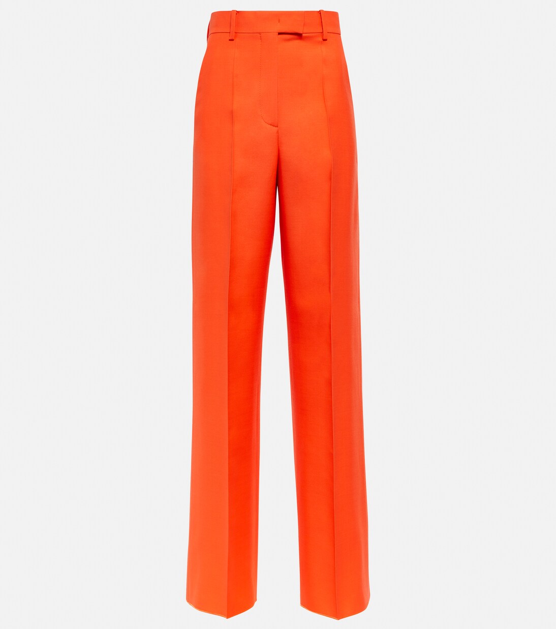 Pantaloni regular in lana e seta | Valentino
