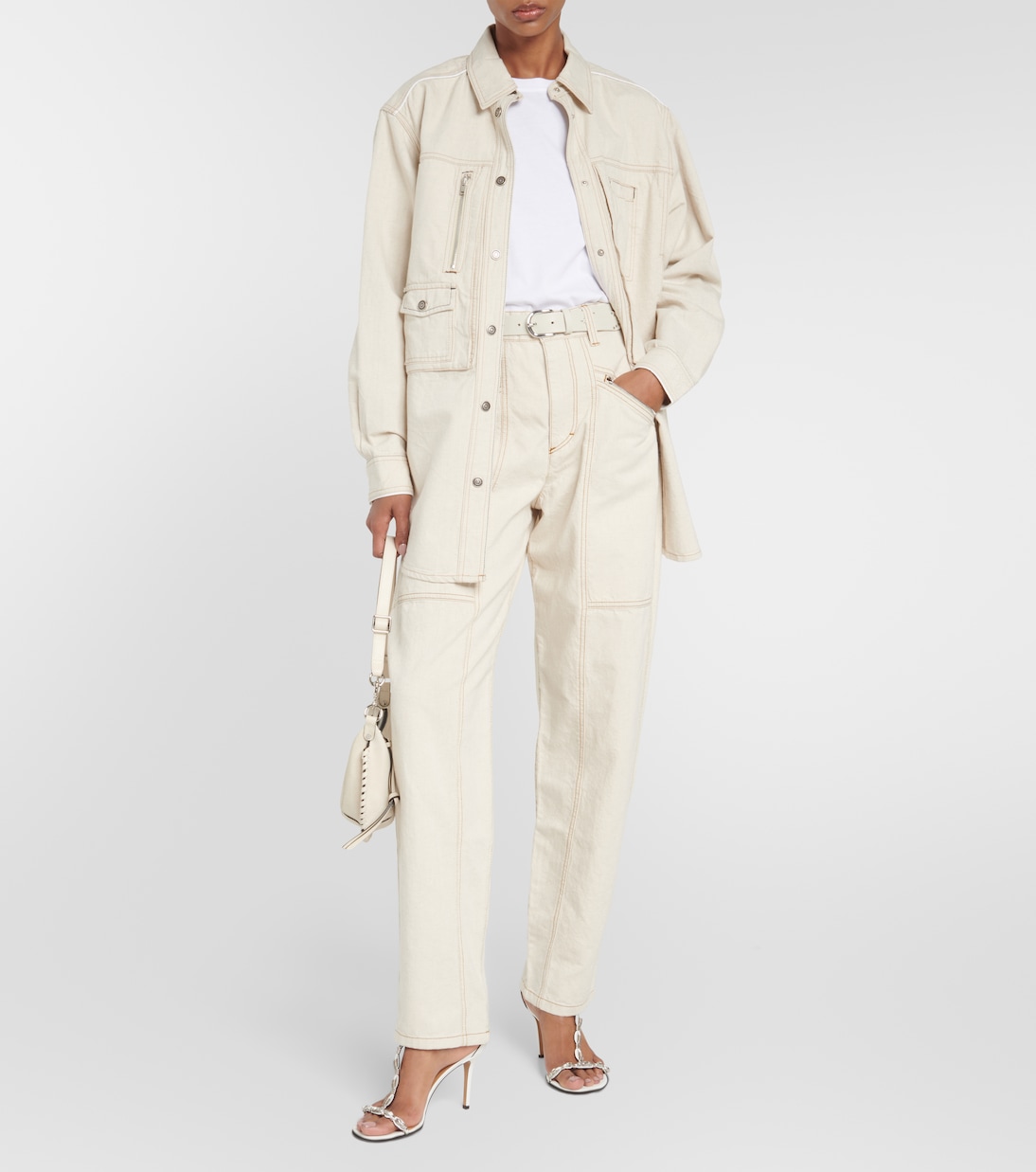 Jeans Fanny a gamba larga | Isabel Marant