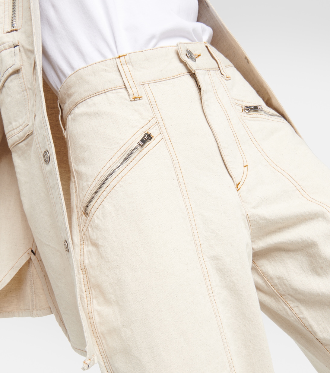 Jeans Fanny a gamba larga | Isabel Marant