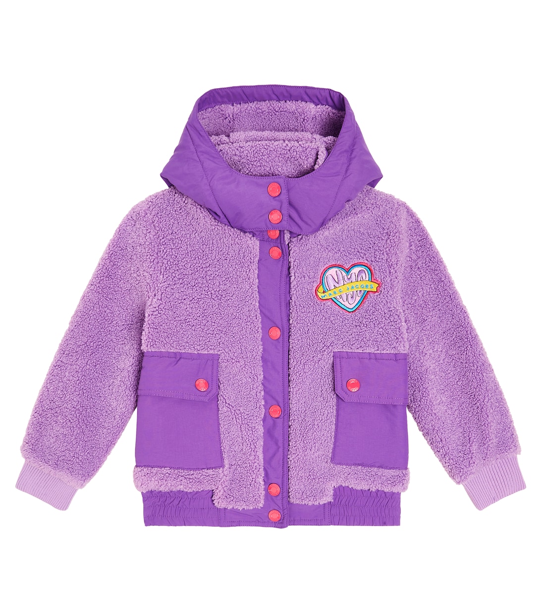 Hooded teddy jacket | Marc Jacobs Kids