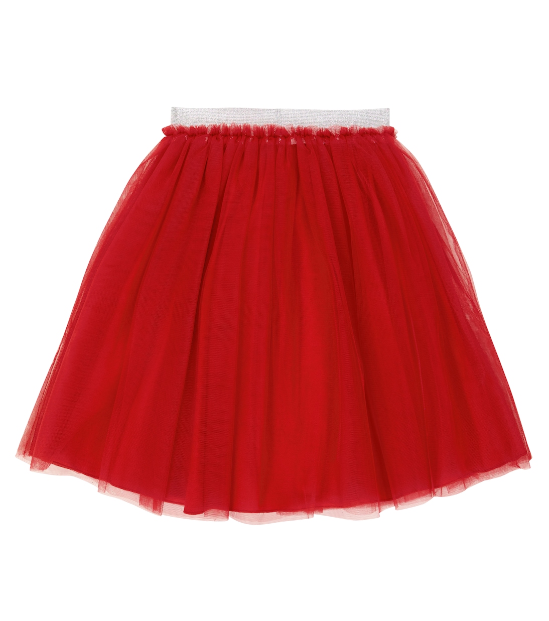 Red tulle skirt girl discount