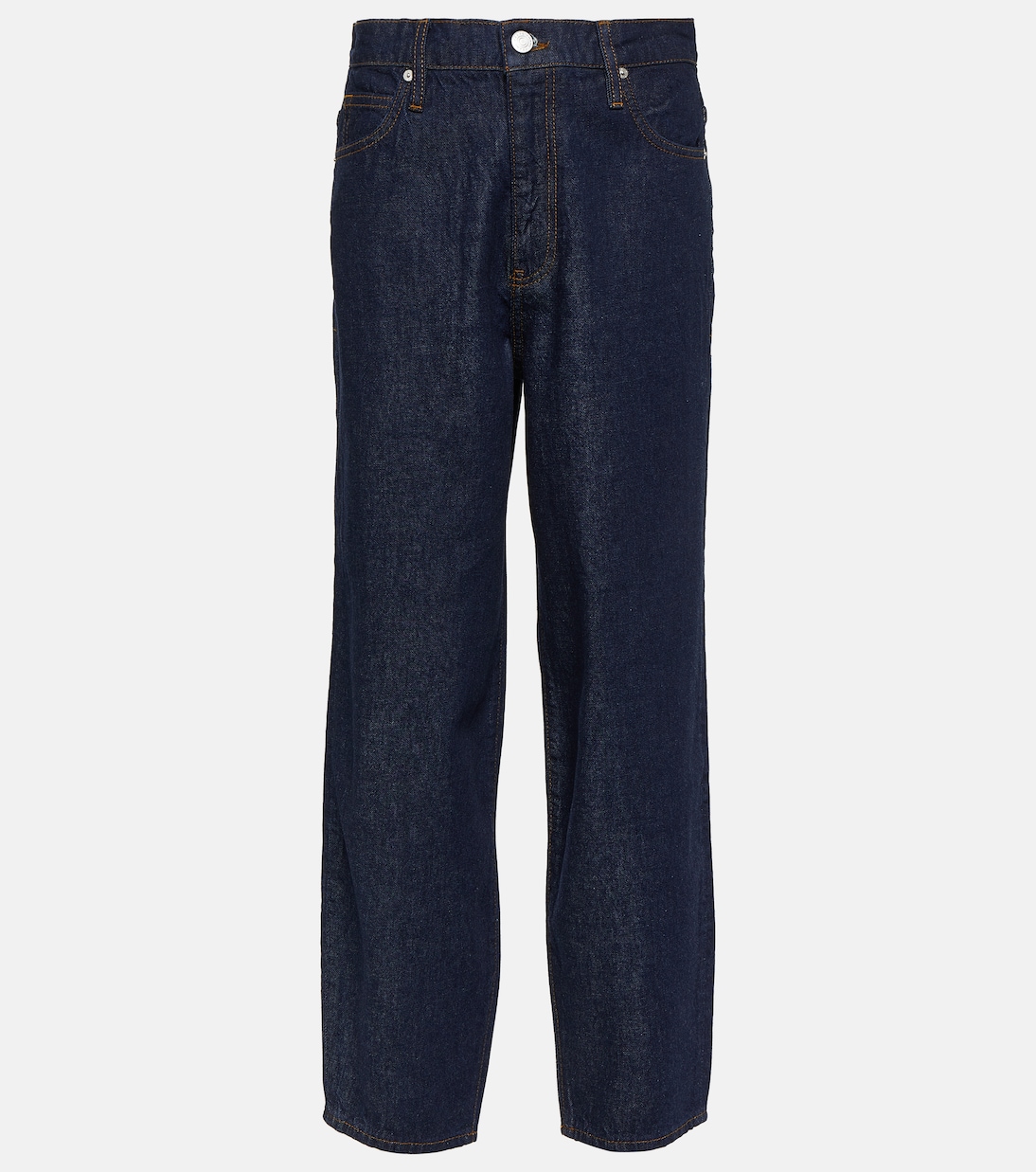 High-Rise Barrel Jeans | Frame