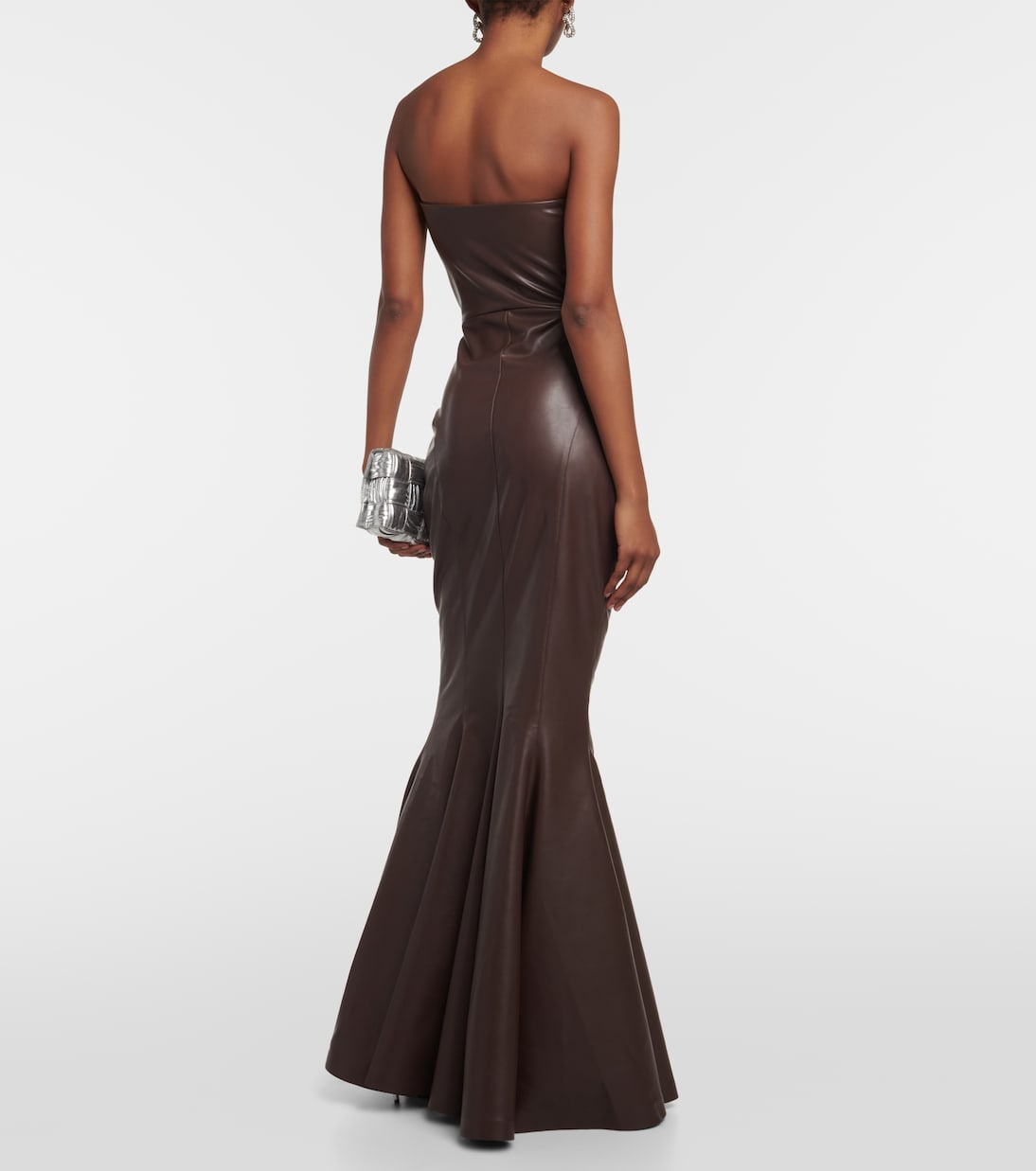 Robe aus Lederimitat | Norma Kamali