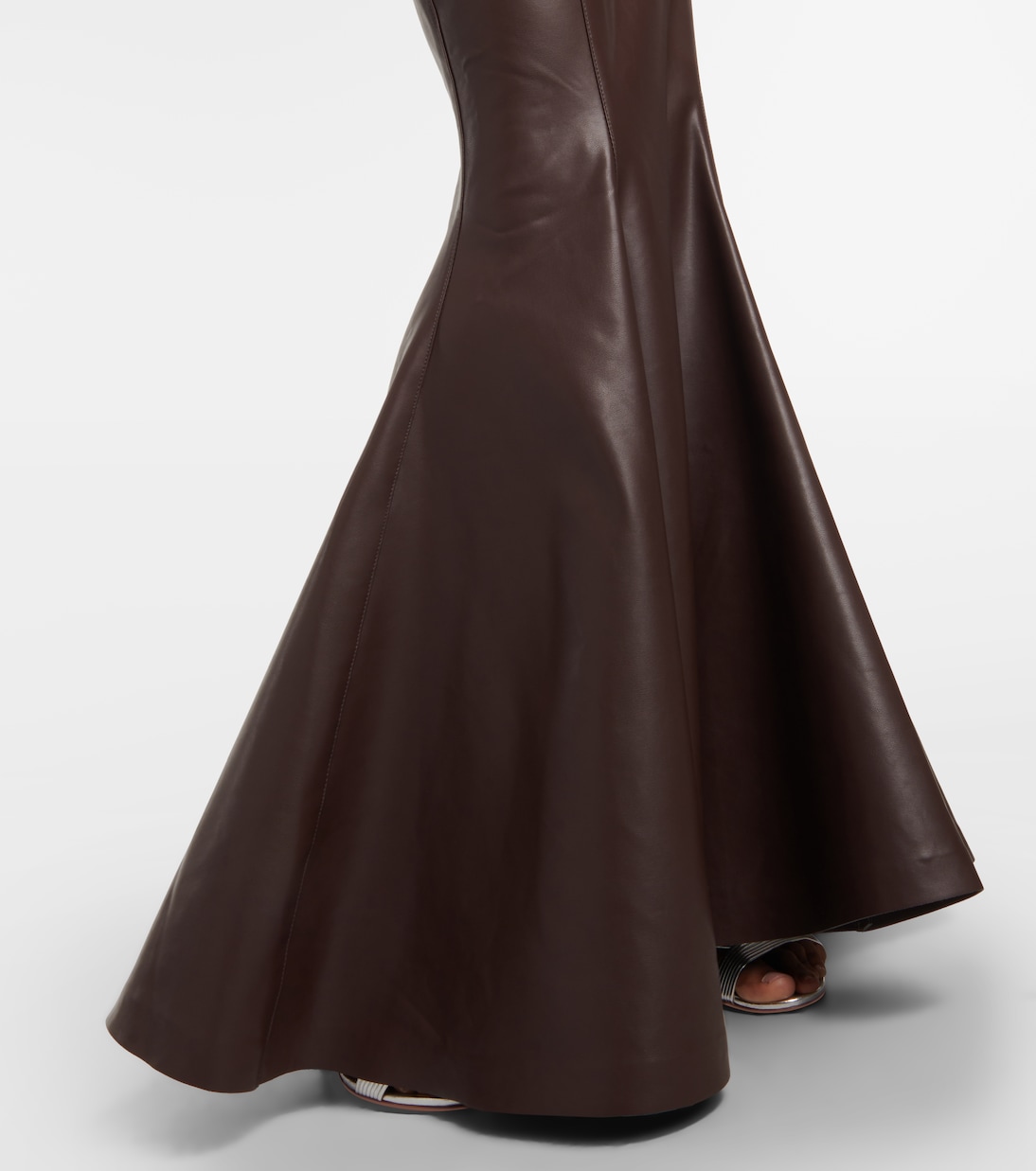 Robe aus Lederimitat | Norma Kamali