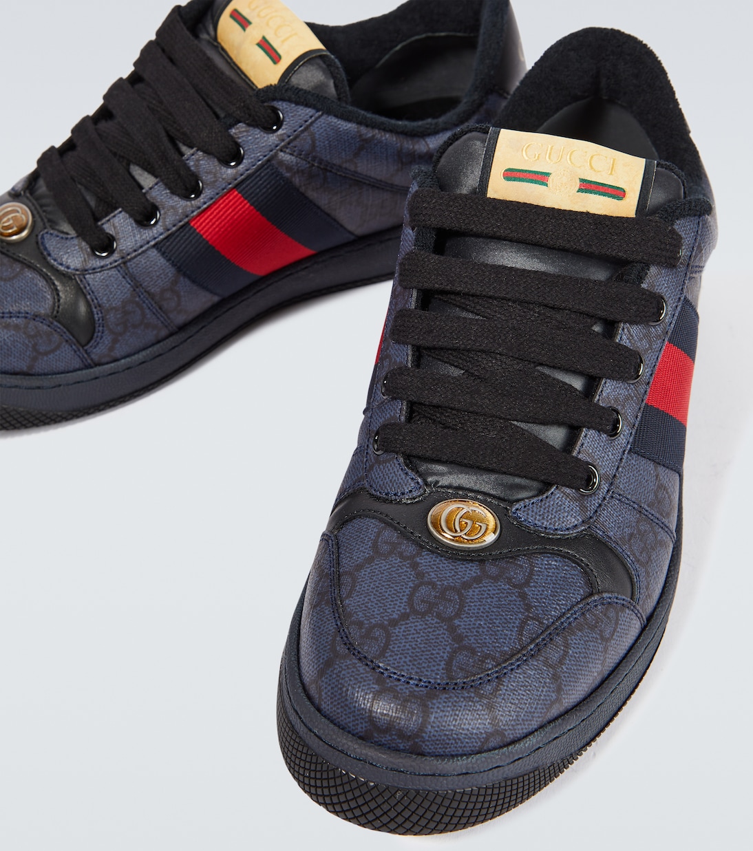 Sneakers Screener GG mit Leder | Gucci