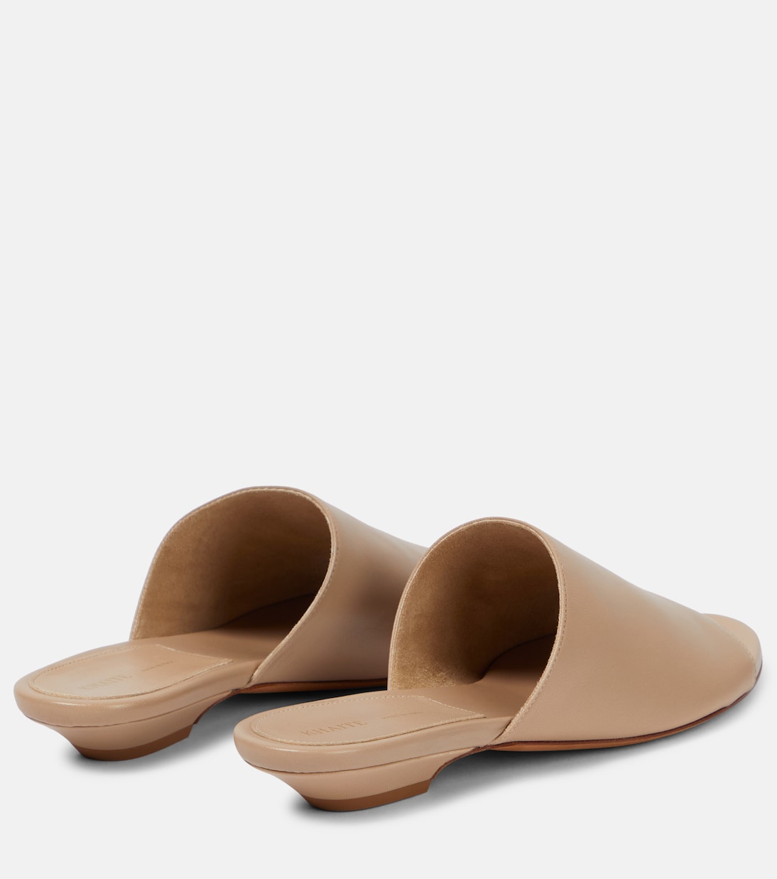 Marion leather slides | Khaite