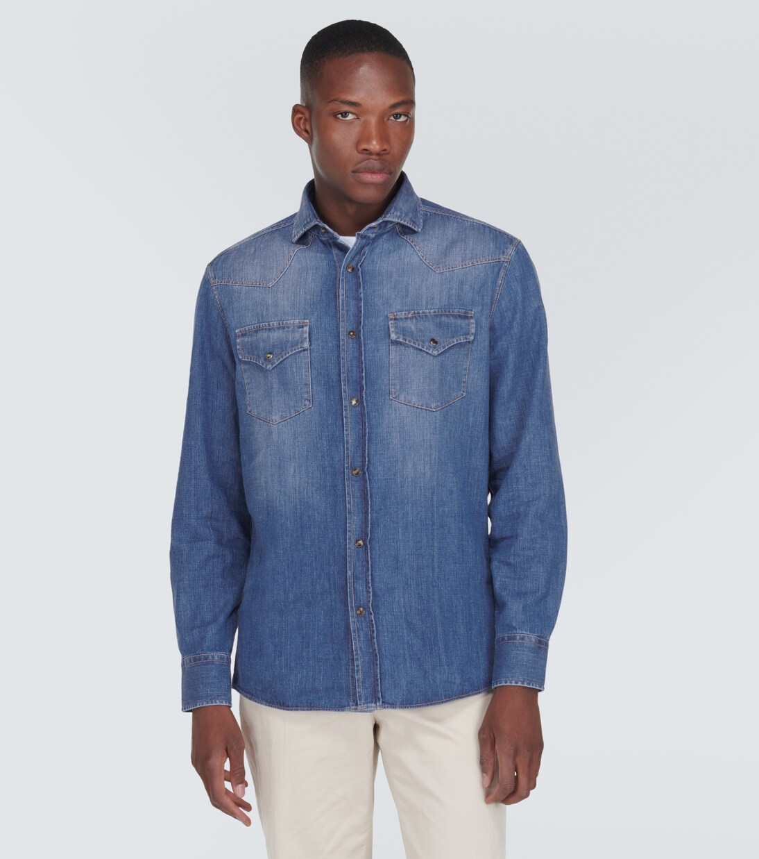 Jeanshemd | Brunello Cucinelli