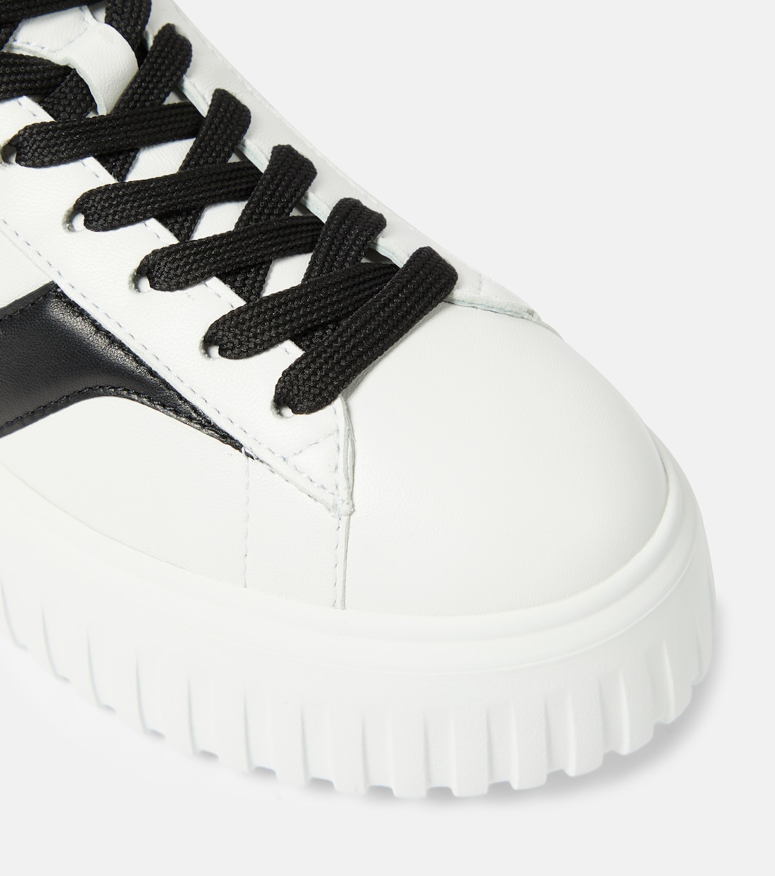 H-Stripes leather sneakers | Hogan