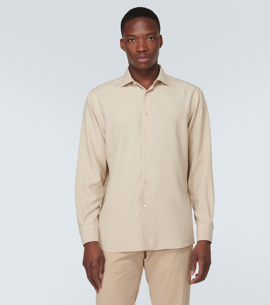 Camicia Oxford in seta | Zegna