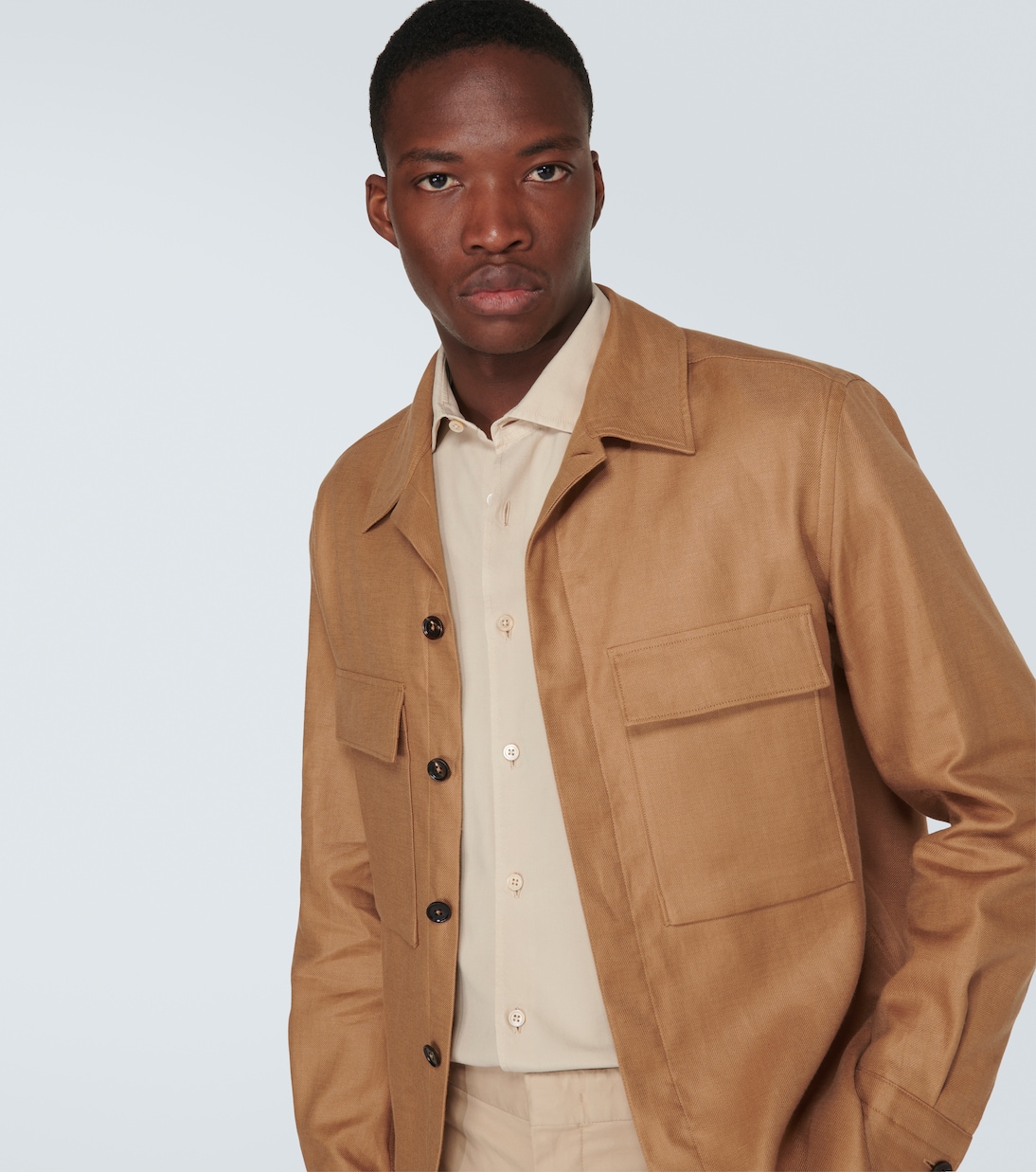 Camicia Oxford in seta | Zegna