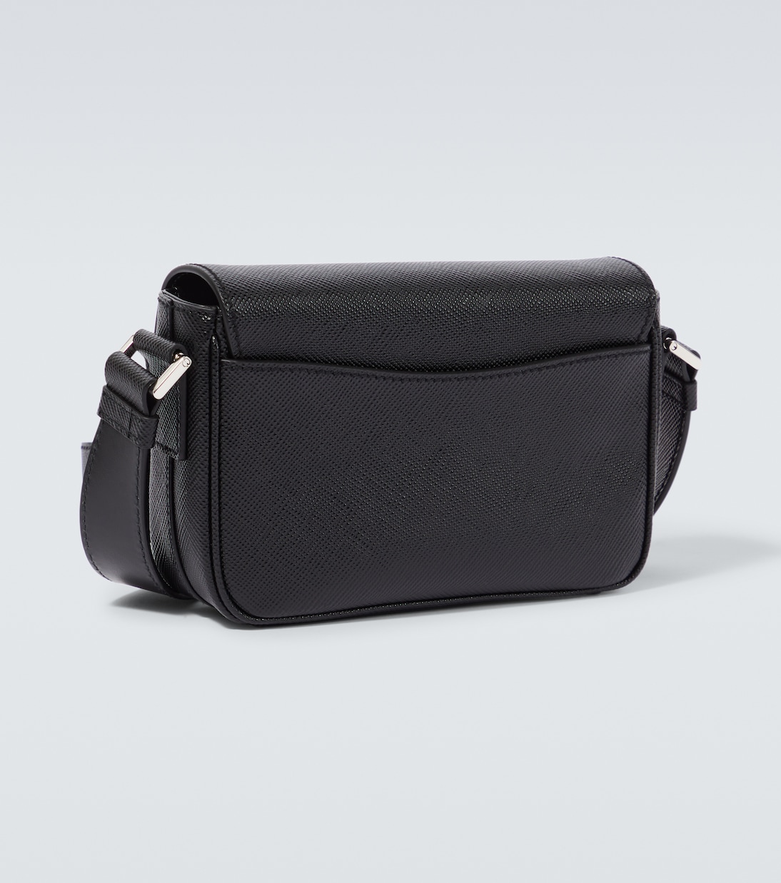 Sac en cuir Saffiano à logo | Prada