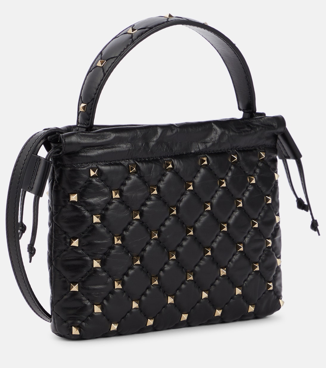Tote Rockstud Spike Mini aus Leder | Valentino Garavani
