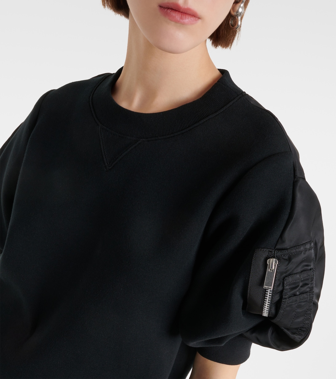 Miniabito Sponge in misto cotone | Sacai