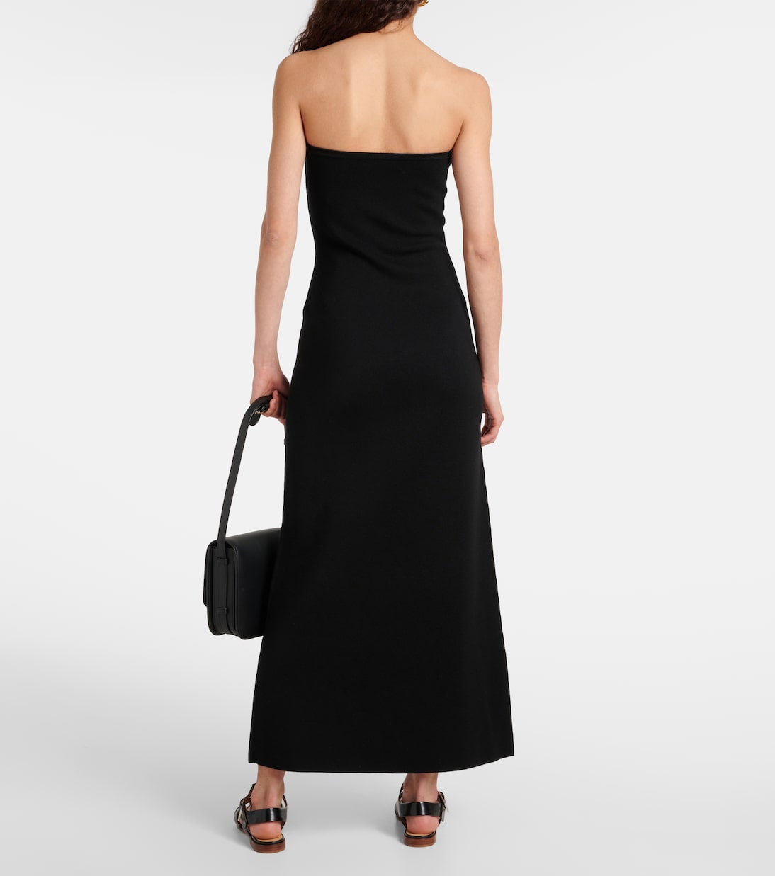 Robe longue Calderon en laine, soie et cachemire  | Gabriela Hearst