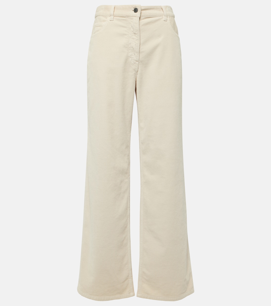 Pantalones flared Dan de pana de algodón | The Row