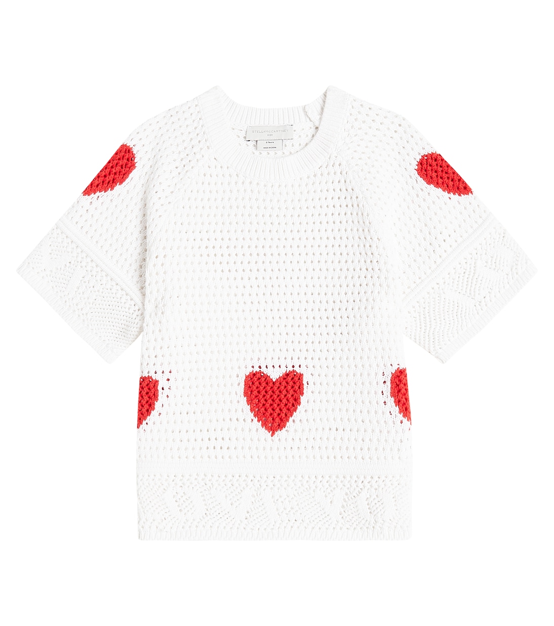 Camiseta de jersey de algodón estampada | Stella McCartney Kids