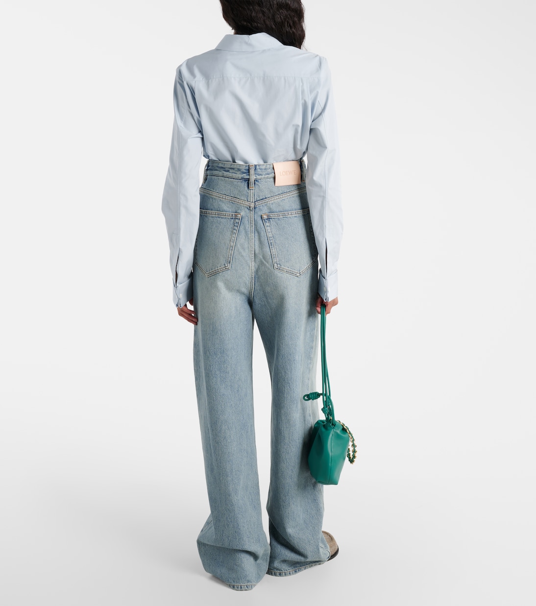High-rise wide-leg jeans | Loewe