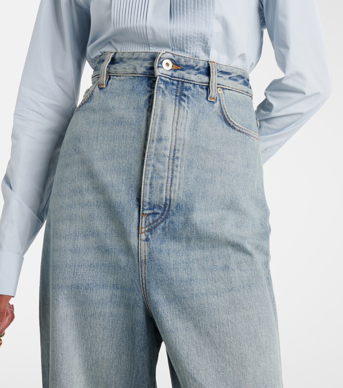 High-rise wide-leg jeans | Loewe