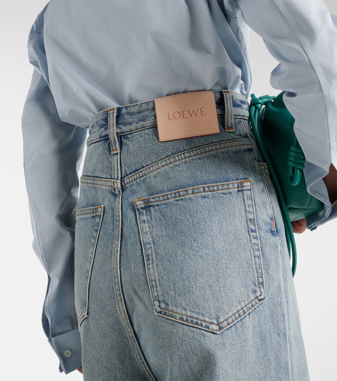 High-rise wide-leg jeans | Loewe