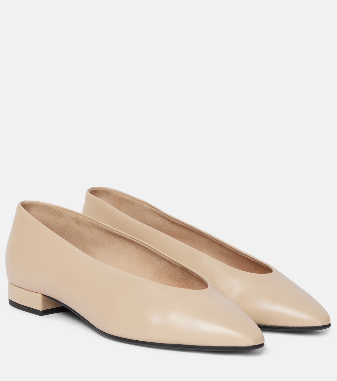 Rebecca leather ballet flats | Loro Piana