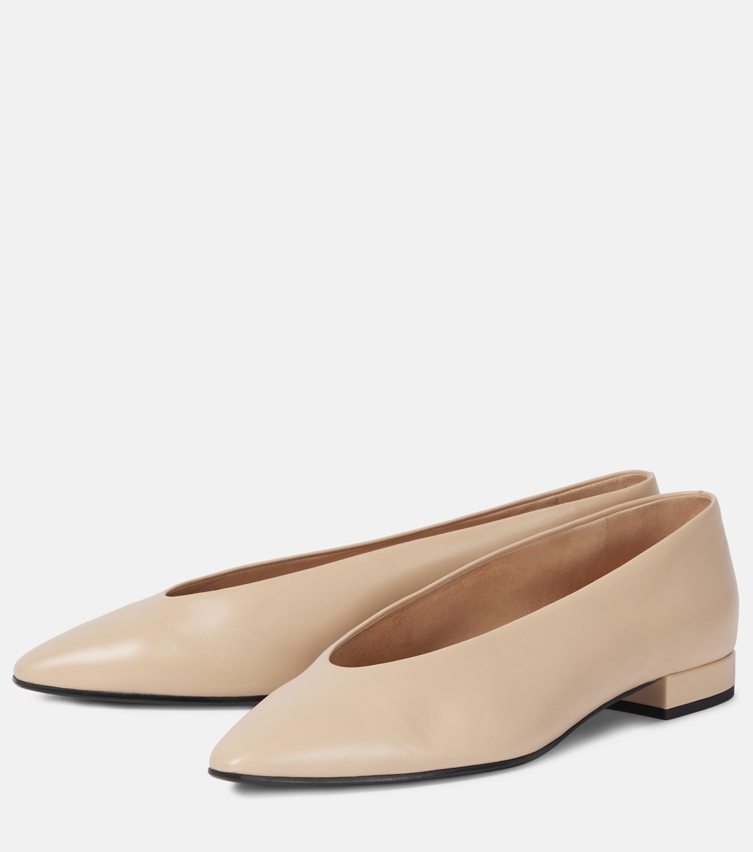 Rebecca leather ballet flats | Loro Piana