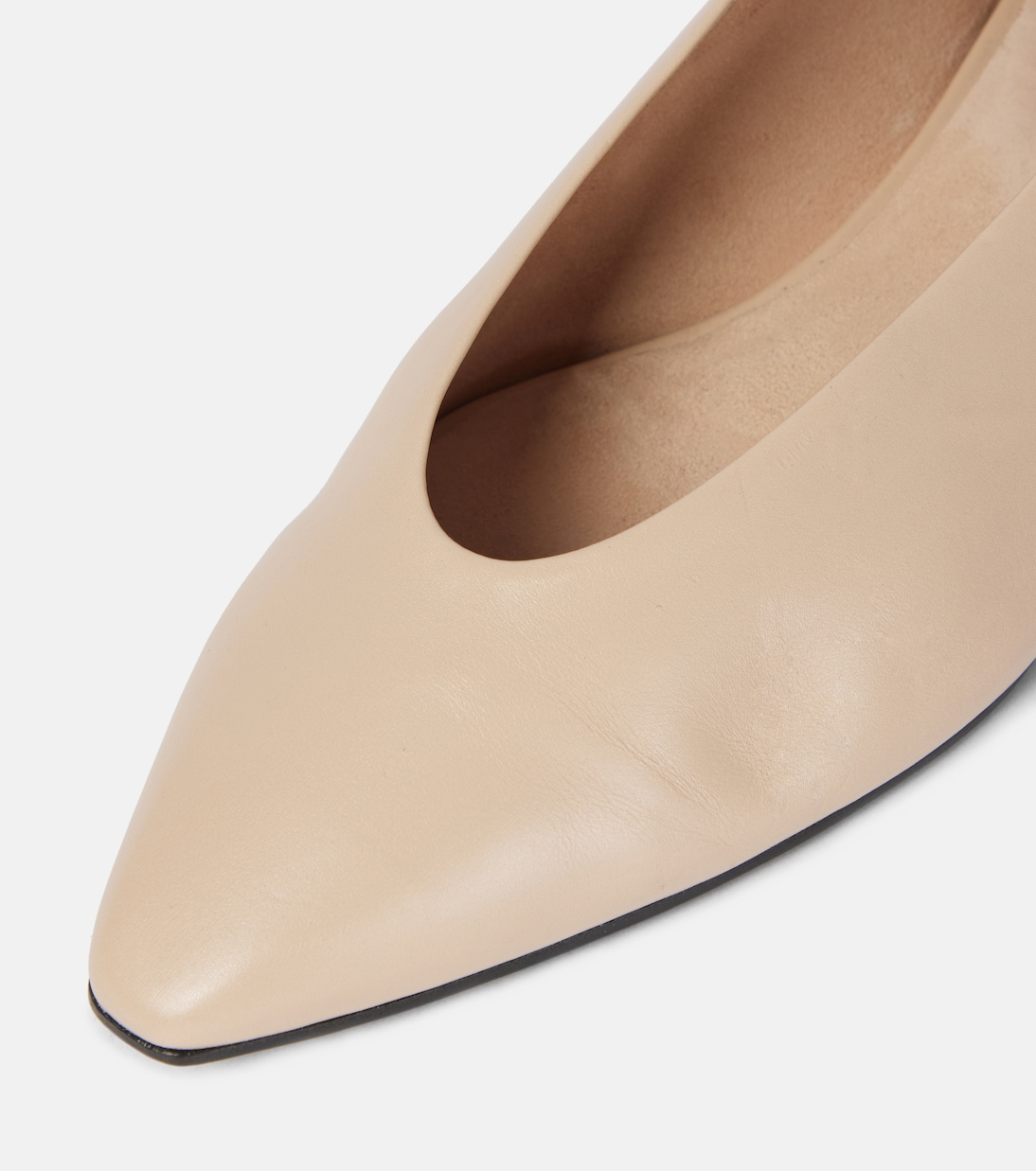 Rebecca leather ballet flats | Loro Piana