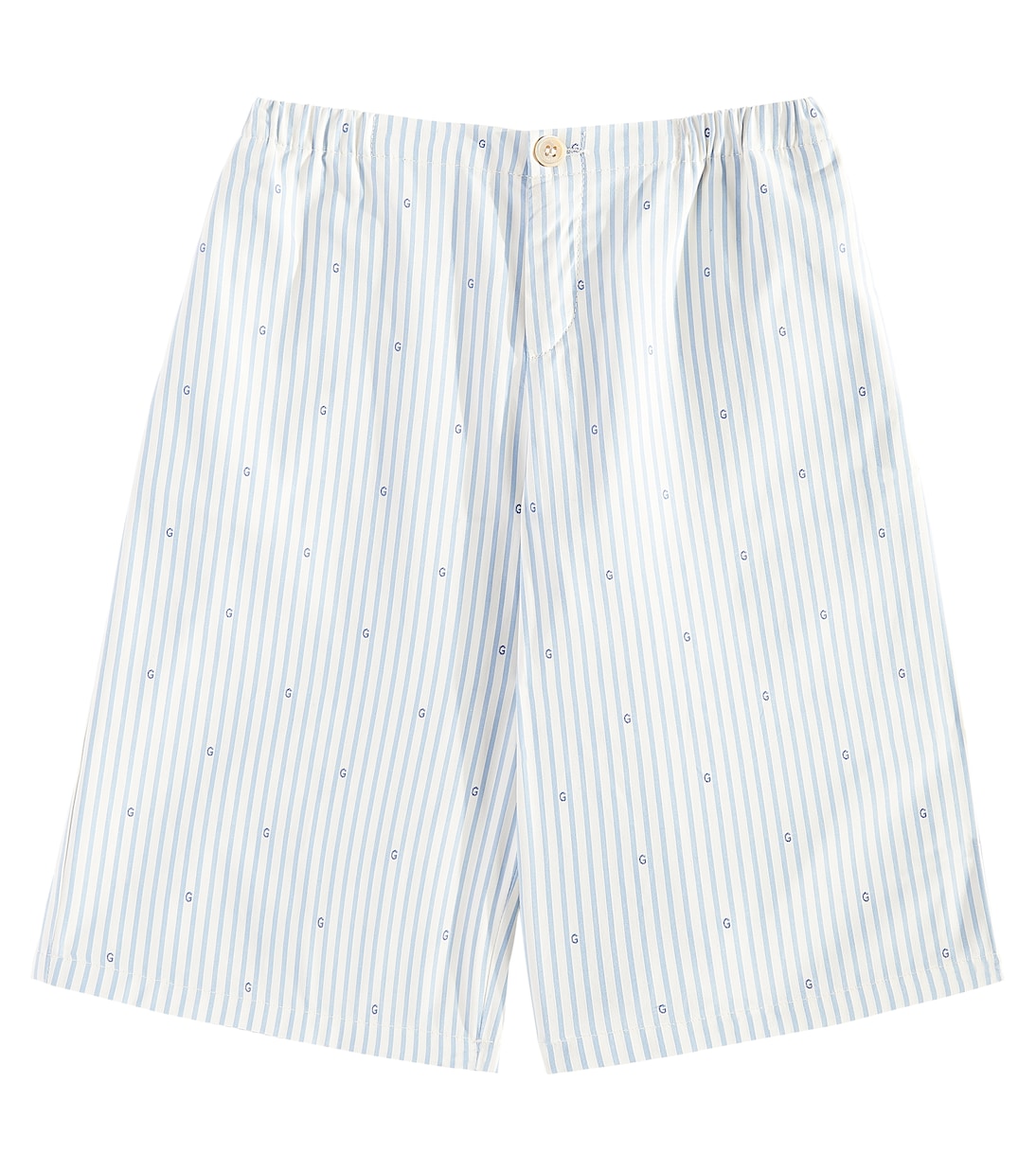 Bermuda GG rayé en coton | Gucci Kids