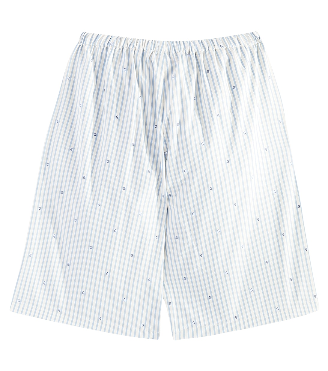 Bermuda GG rayé en coton | Gucci Kids