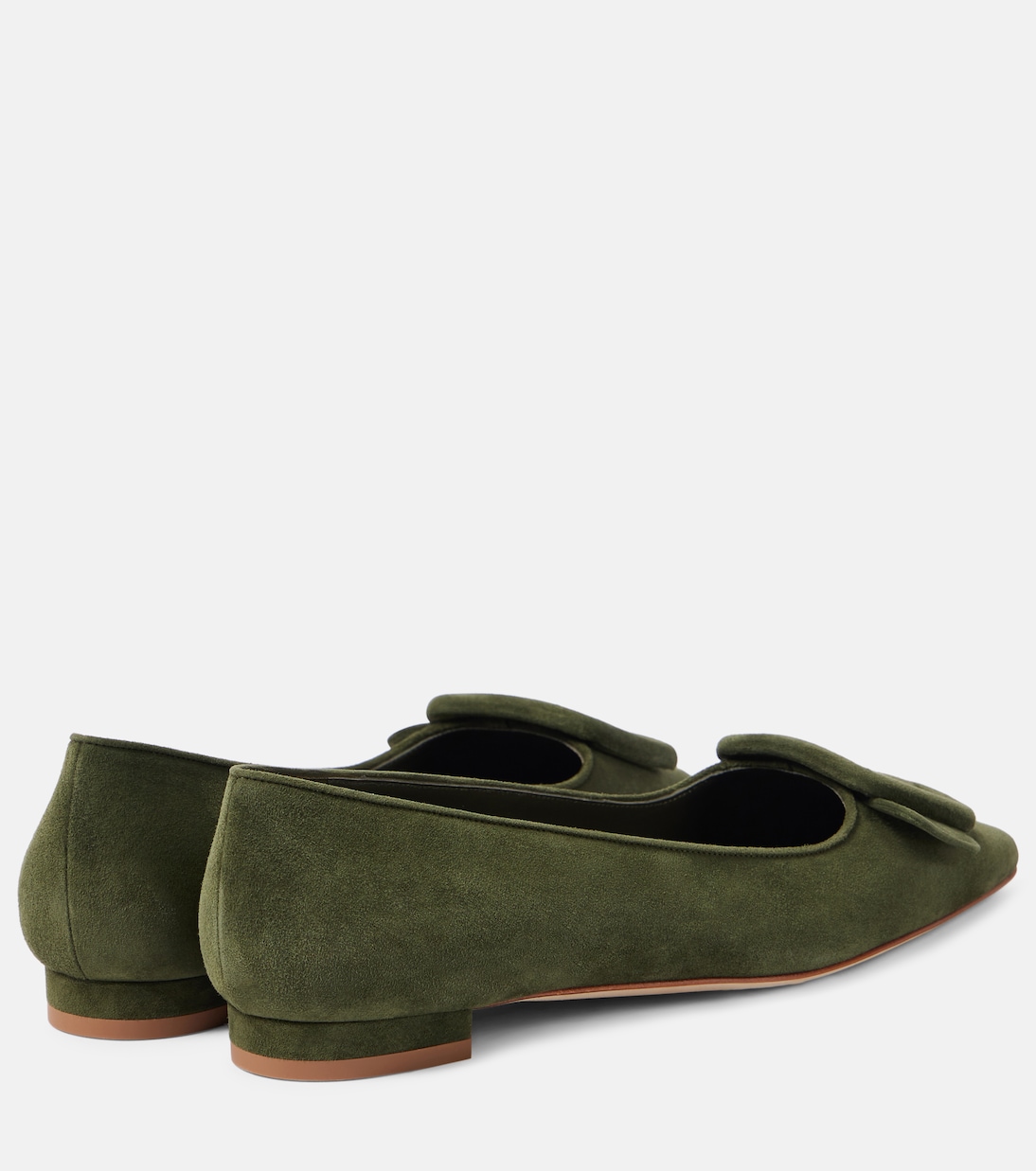 Ballerine Maysaleflat in suede | Manolo Blahnik