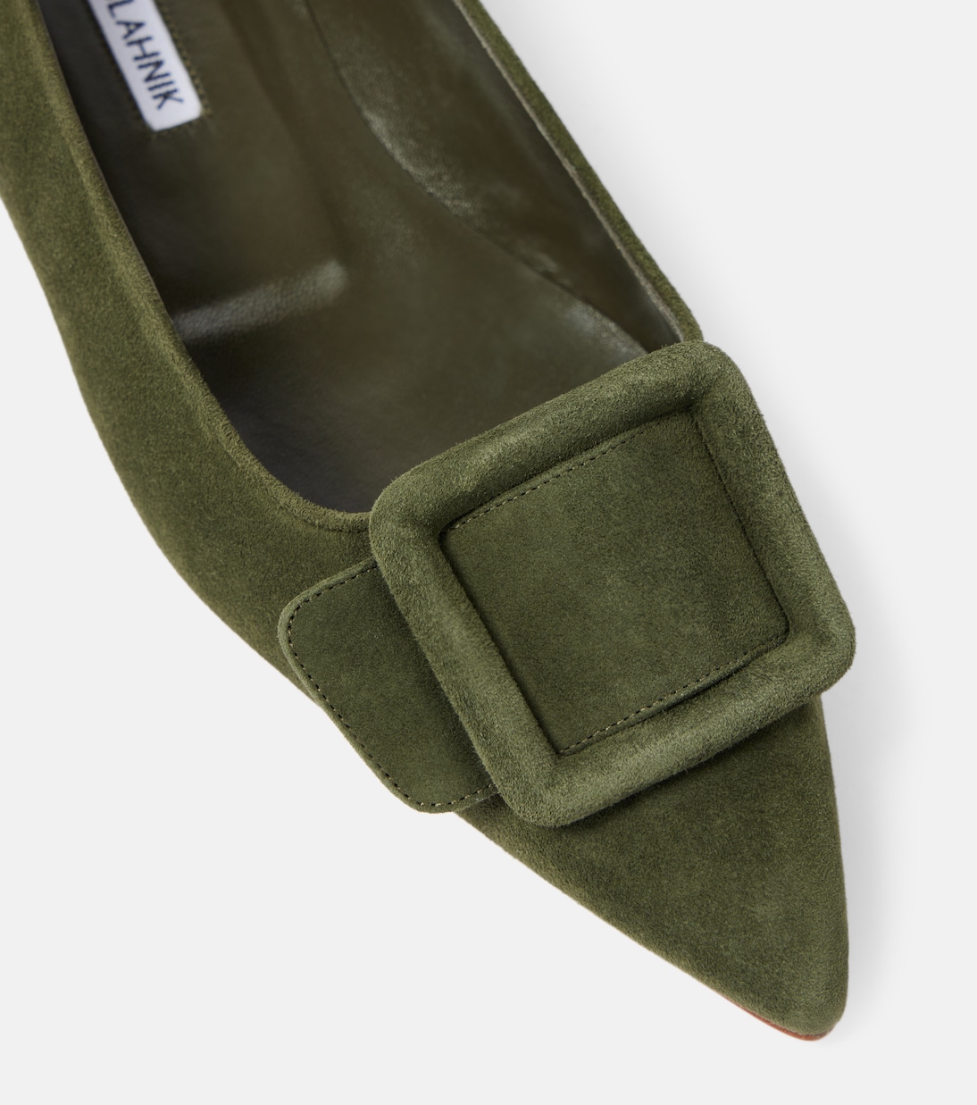 Ballerine Maysaleflat in suede | Manolo Blahnik