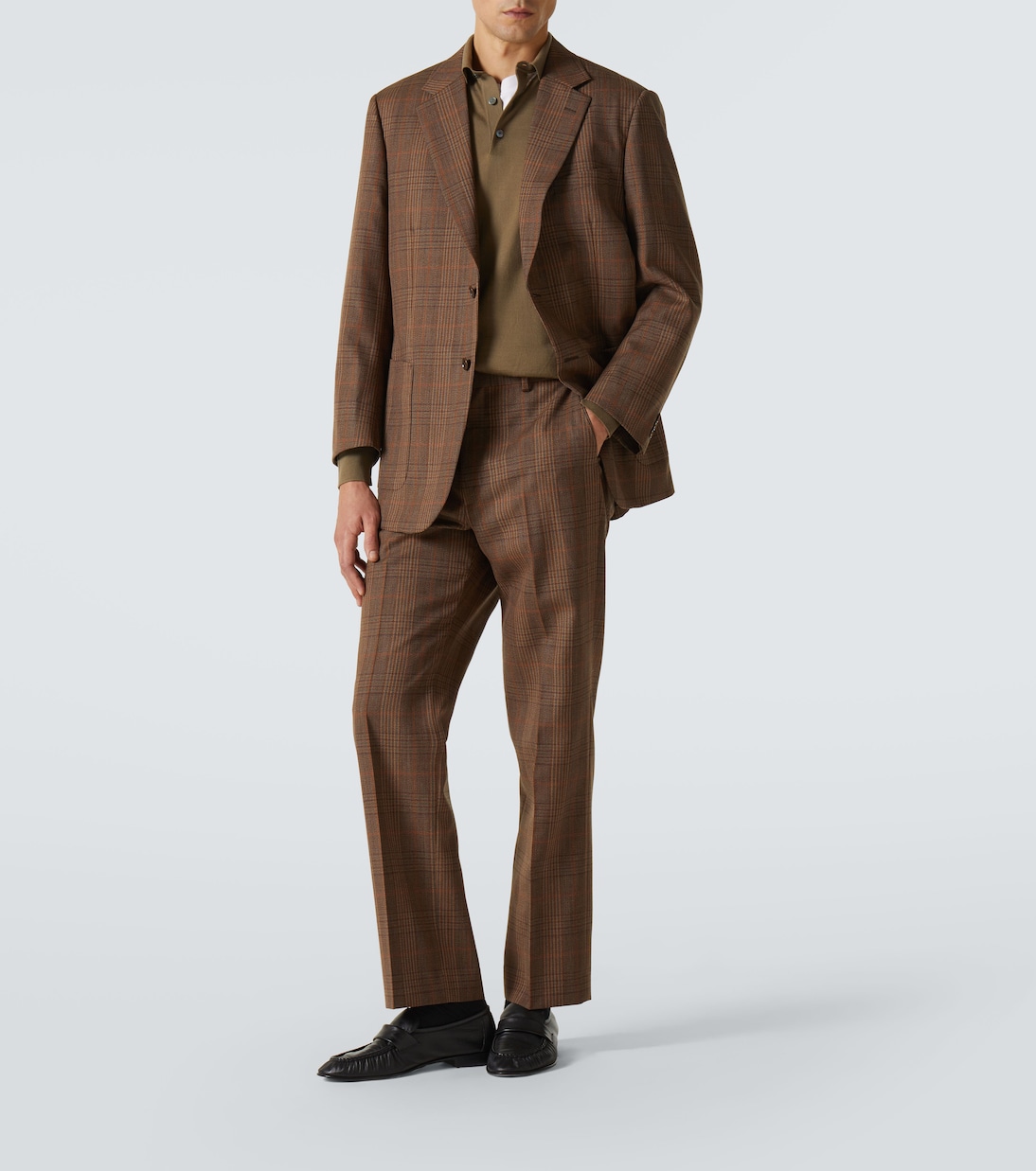 Prince of Wales wool blazer | Auralee