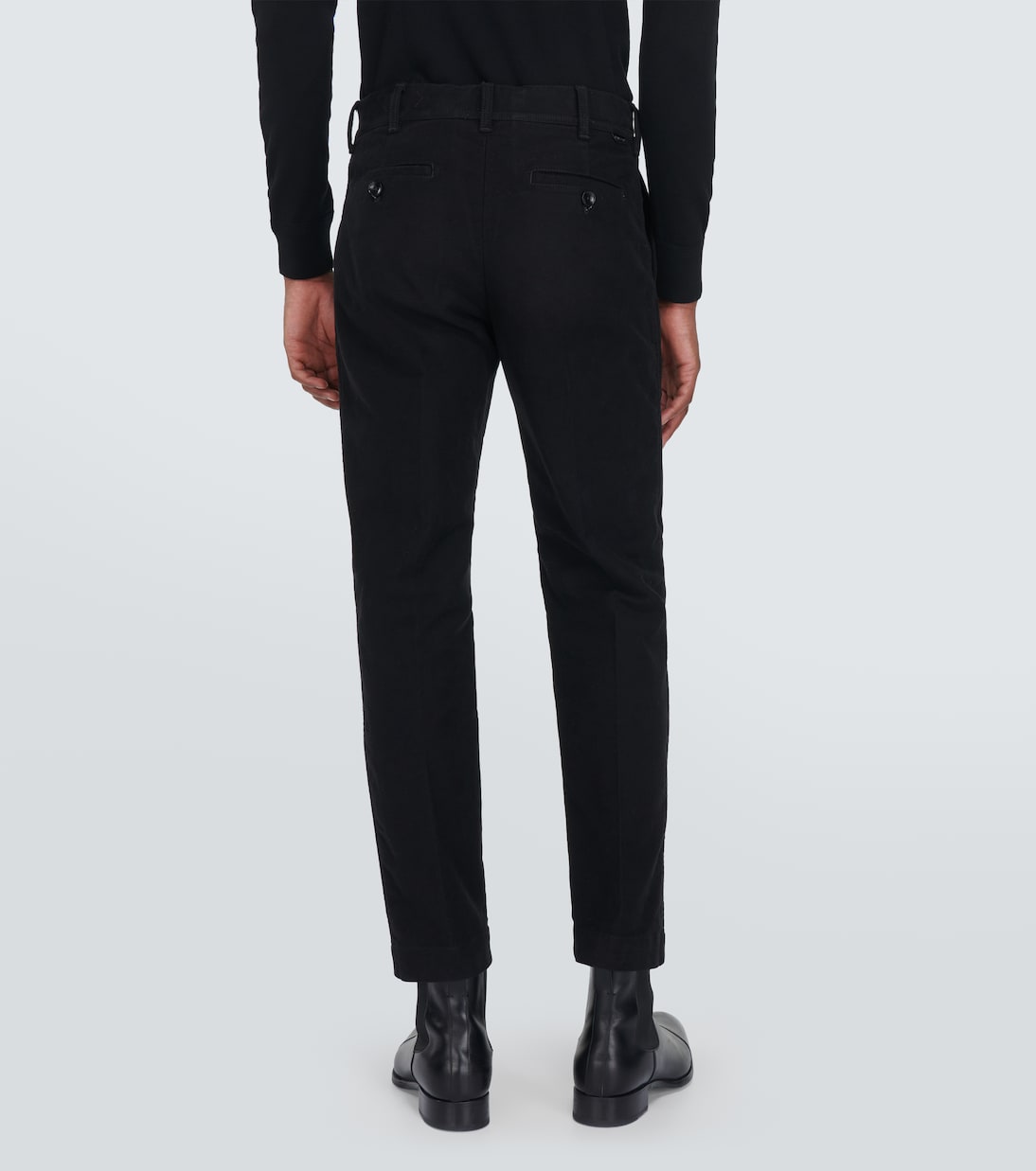 Pantalon chino Moleskin en coton mélangé | Tom Ford